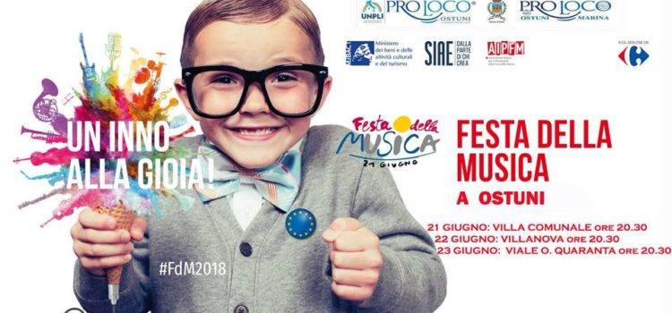 festa della musica 2018 Ostuni