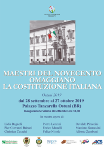 Maestri del Novecento Omaggiano la Costituzione Italiana