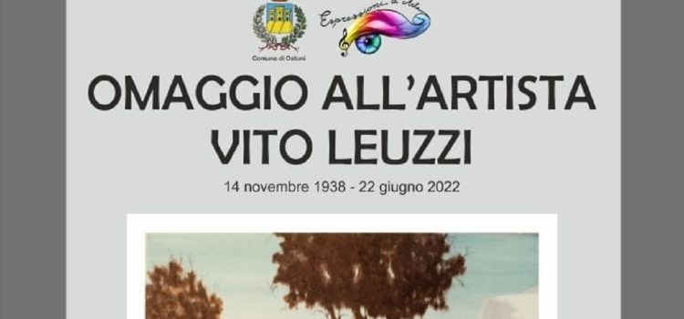 Mostra in omaggio a “Vito Leuzzi” Omaggio all'artista Vito Leuzzi