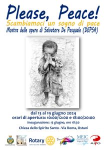 Please, Peace il messaggio di Depsa