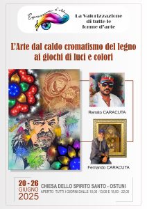Mostra di Fernando e Renato Caracuta a Ostuni